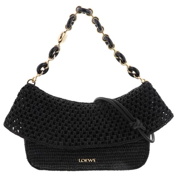 Loewe Handbags - LOEWE Ora Bag Shoulder Basket Black A
